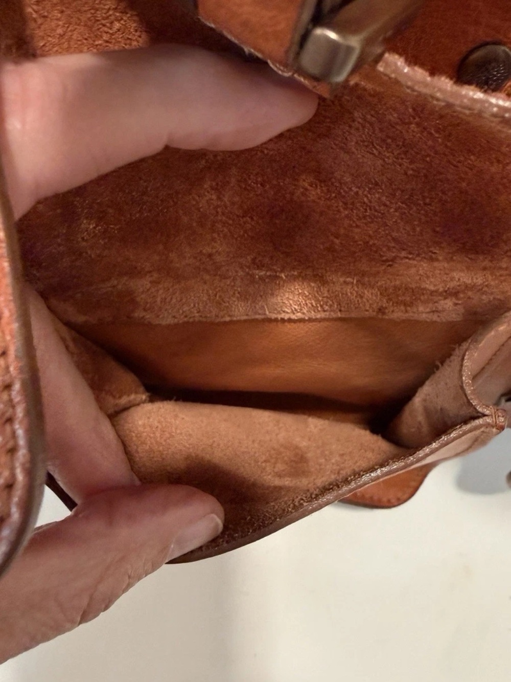 Mulberry Cognac Leather Buckled Satchel - Picture 13 of 15